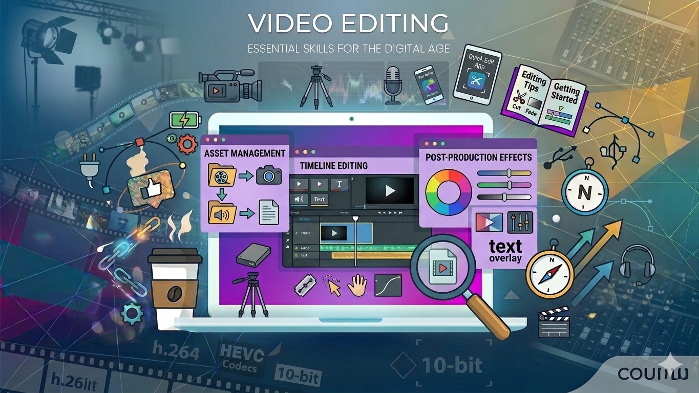 Video Editing Course at Leaders Academia — Premiere Pro, Color Grading, Motion Graphics